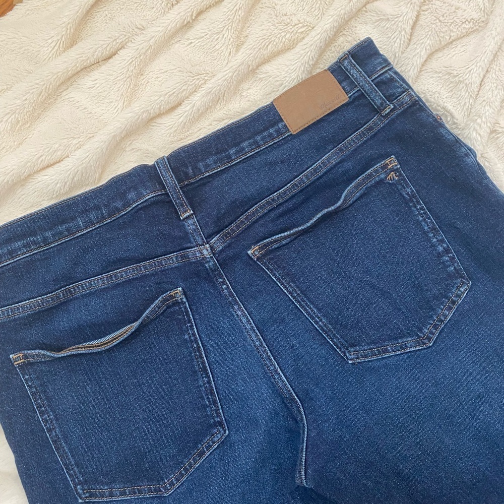 Madewell Mid-Rise Perfect Vintage Jean dark wash sz 32 - Picture 6 of 8